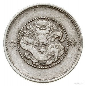 Yunnan- prowincja, 10 centów 1908, srebro 2.60 g, Kann ...