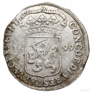 Geldria , silver dukat 1699, 27.74 g., Dav. 4891, Delm....