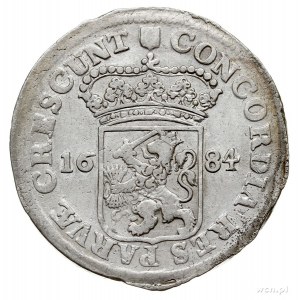 Holandia, silver dukat 1684, 27.78 g., Dav. 4898, Verk....