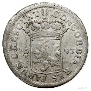 Holandia, silver dukat 1693, 28.06 g., Dav. 4898, Verk....