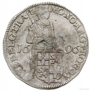 Utrecht, silver dukat 1696, 27.72 g., Dav. 4904, Verk 1...