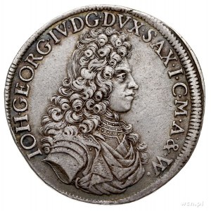 Jan Jerzy IV 1691-1694, 2/3 talara (gulden) 1692 IK, Dr...