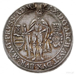 Arcyksiążę Maksymilian 1590-1618, talar 1596, Norymberg...