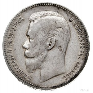 rubel 1903 (А.Р), Petersburg, srebro 19.70 g, Bitkin 57...