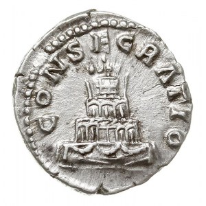 denar pośmiertny, 161, Rzym, Aw: Popiersie cesarza w pr...