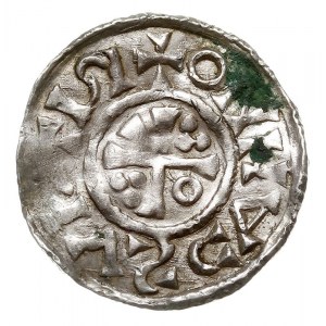 denar 1009-1024, Aw: Popiersie w prawo, H-NI-RI-CV-IR-X...