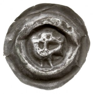 brakteat, Orzeł w lewo, srebro 0.45 g, Fbg 828