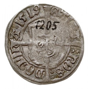 grosz 1519, Królewiec, Neumann 34, Voss. 1205