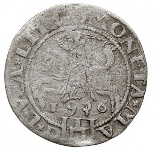 grosz 1536, Wilno, odmiana z literą A pod Pogonią, Ivan...