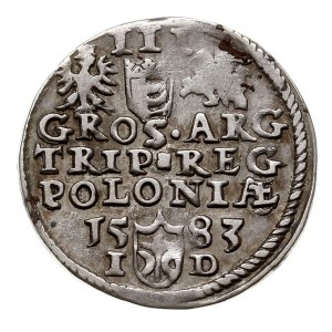 trojak 1583, Olkusz, Iger O.83.3.- (R1), ewidentyny błą...