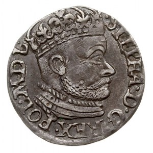 trojak 1583, Olkusz, Iger O.93.3.f (R1), ciemna patyna