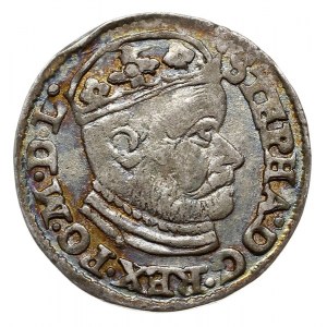 trojak 1585, Olkusz, Iger O.85.3.a (R1), patyna