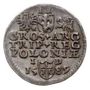 trojak 1589, Olkusz, Iger O.89.1.c (R1), ładny