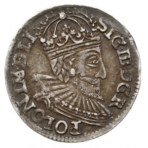 trojak 1592, Olkusz, Iger O.92.6.g (R1), ciemna patyna