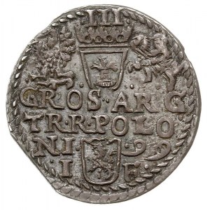 trojak 1599, Olkusz, Iger O.99.2.a, moneta z końcówki b...