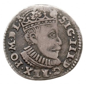 trojak 1588, Poznań, Iger P.88.2.a (R3), rzadki, patyna