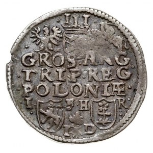 trojak 1596, Poznań, Iger P.96.3.a (R1), na awersie num...