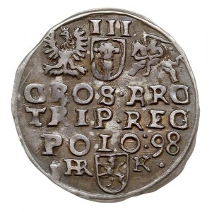 trojak 1598, Wschowa, Iger W.98.2.d, patyna