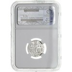 trojak 1594, Malbork, Iger M.94.1.a, moneta w pudełku N...