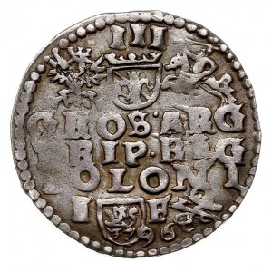 trojak 1596, Lublin, Iger L.96.7.b (R1), patyna