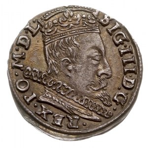trojak 1597, kropki po bokach nominału, Wilno, Iger V.9...