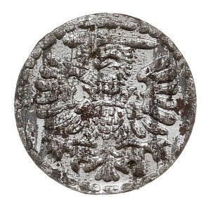 denar 1597, Gdańsk, drobna wada mennicza krążka, ale ba...
