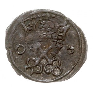 denar 1603, Poznań, odmiana ze skróconą datą 0 - 3, inn...