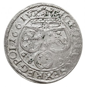 szóstak 1661, Lwów, data na rewersie