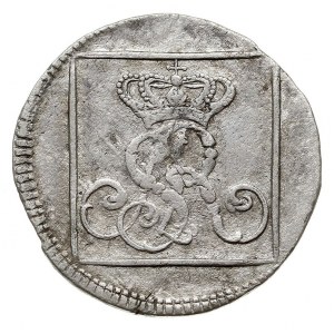 grosz srebrny (srebrnik) 1766, Warszawa, odmiana tylko ...