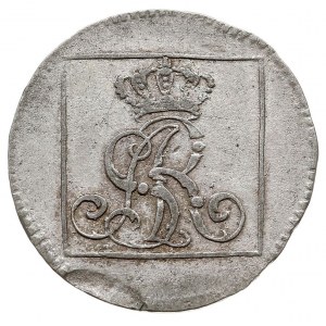 grosz srebrny (srebrnik) 1766, Warszawa, Plage 215, men...
