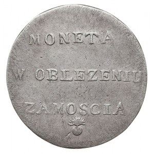 2 złote 1813, Zamość, odmiana z długimi gałązkami wieńc...