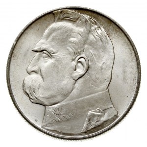 10 złotych 1939, Warszawa, Józef Piłsudski, Parchimowic...