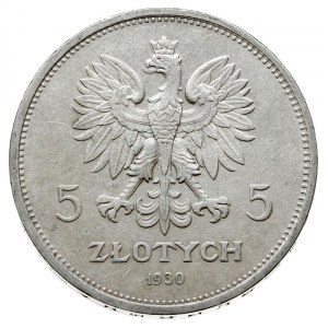 5 złotych 1930, Warszawa, 100-lecie Powstania Listopado...