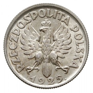 1 złoty 1925, Londyn, Parchimowicz 107.b, bardzo ładne