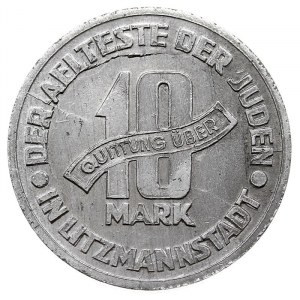 10 marek 1943, Łódź, aluminium 2.61 g, Parchimowicz 15....