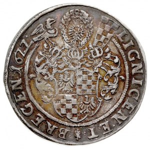 talar 1622, Legnica, Aw: Popiersie w prawo i napis woko...