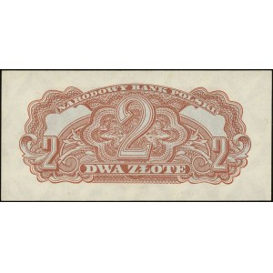 2 złote 1944, w klauzuli OBOWIĄZKOWYM”, seria dD 274520...