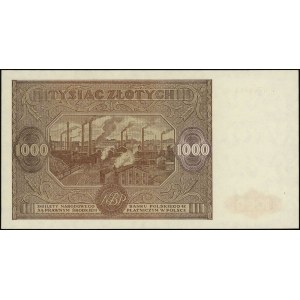 1.000 złotych 15.01.1946, seria P 0769714, Lucow 1171 (...