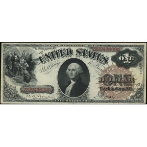 Legal Tender Note, 1 dolar 1880, seria A, numeracja Z39...
