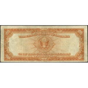Gold Certificate / IN GOLD COIN, 1.000 dolarów 1922, se...