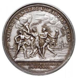 medal autorstwa I. L Oexleina wybity z okazji porwania ...