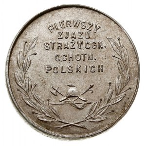 I Zjazd Straży Pożarnych w Warszawie, 1916, medal niesy...