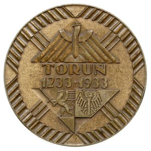 700-lecie założenia miasta Torunia 1933 r., medal autor...
