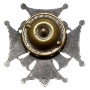 odznaka pamiątkowa 5 Kresowej Dywizji Piechoty, srebro ...
