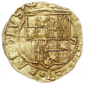 escudo, po 1535, Sewilla, złoto 3.36 g, Fr. 153, Cayon ...