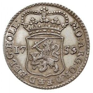 1/4 guldena (5 stuivers) 1759, Delm. -, Purmer Ho67, Ve...