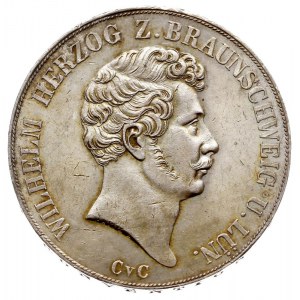 dwutalar 1842 CvC, srebro 37.12 g, AKS 72, Dav. 633, J....