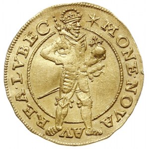 dukat 1646, złoto 3.43 g, Behrens - nie notuje, Fr. 148...