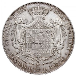 dwutalar 1841 G, srebro 37.10 g, Dav. 819, Kahnt 492, T...