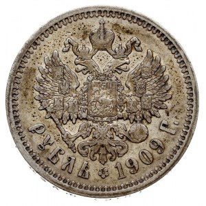 rubel 1909 (ЭБ), Petersburg, Bitkin 63 (R), Kazakov 362...